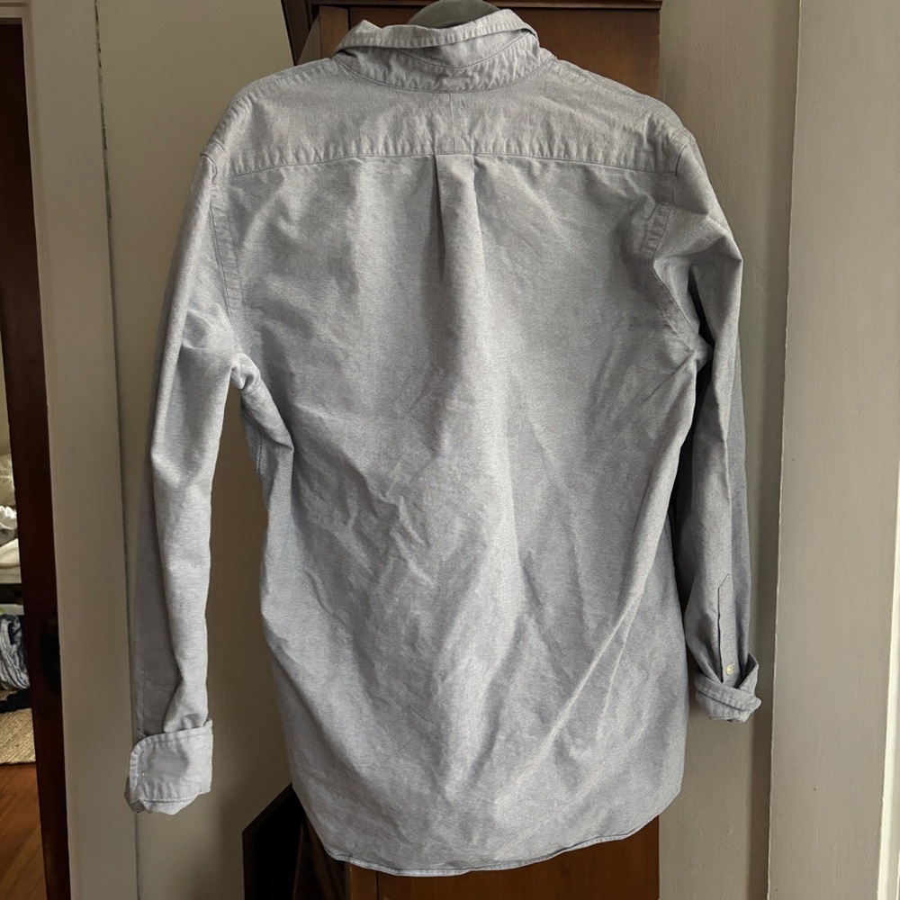 Ralph Lauren Men’s Oxford Button Down Shirt in Grey Size XL - Picture 4 of 5